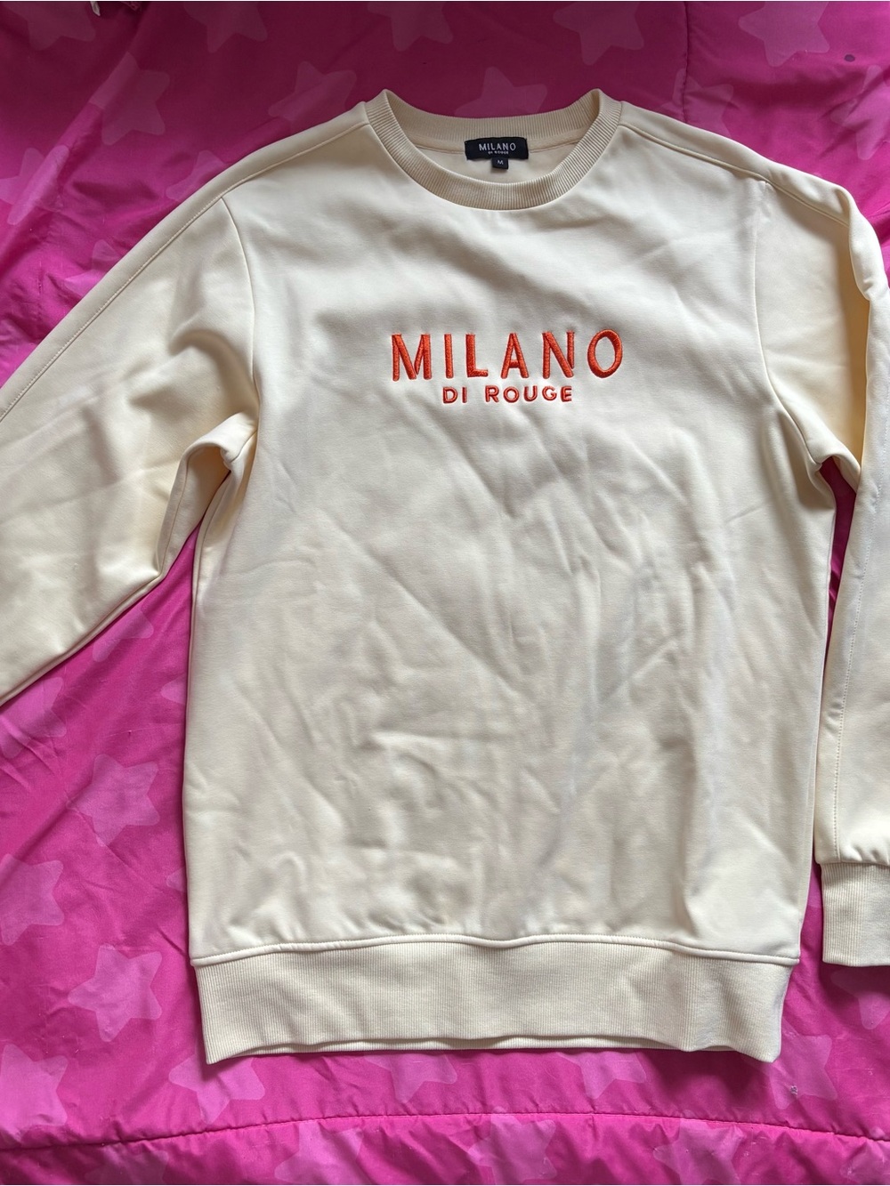 Milano Di Rouge Lux Signature Crewneck Medium